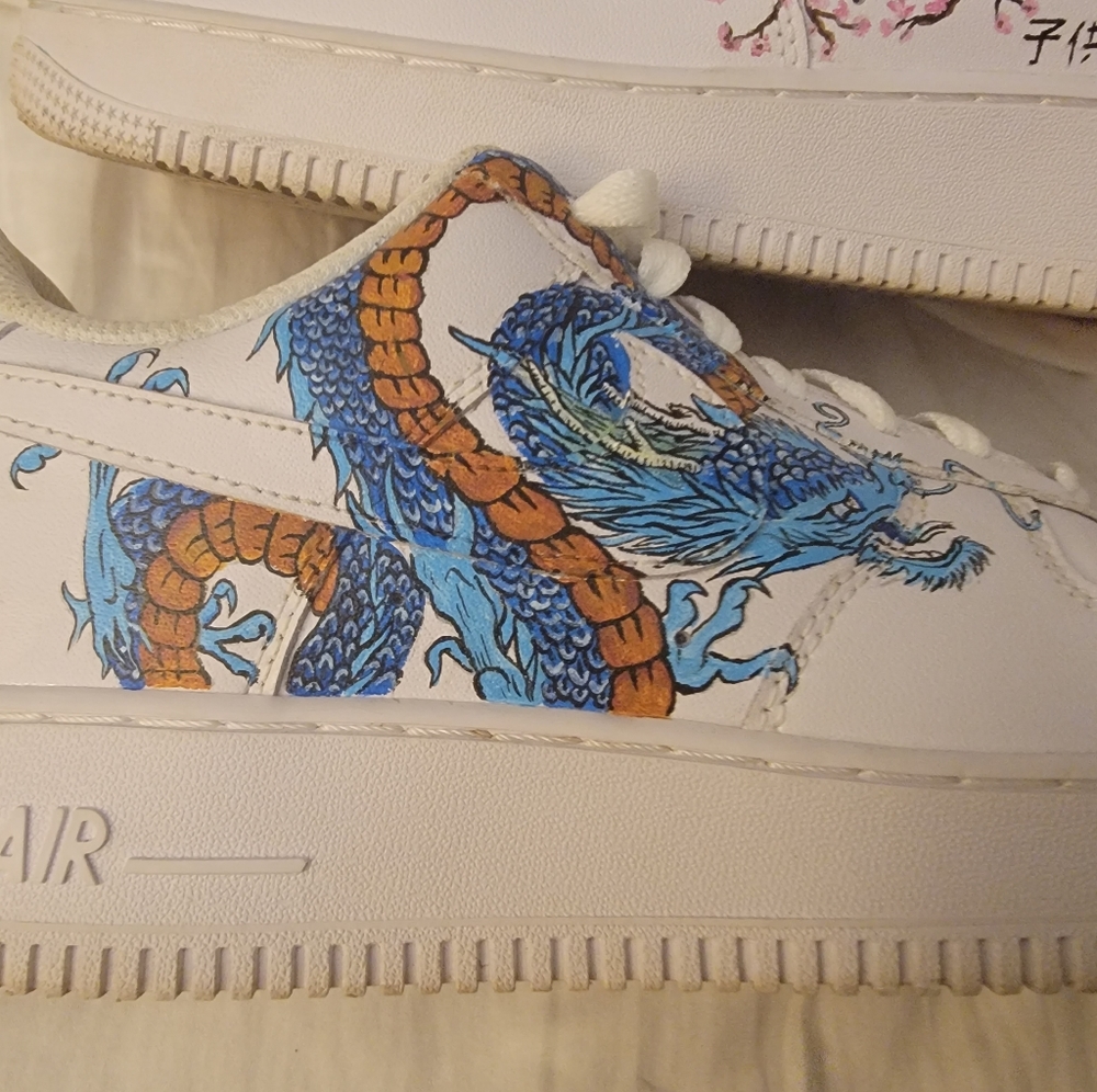 Nike Af1 With Custom Design - image 5